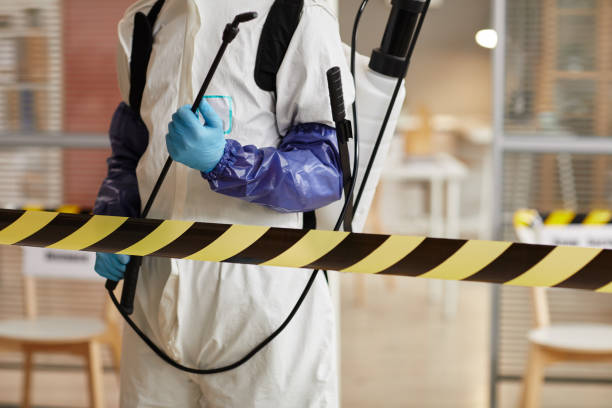 Professional Biohazard technician working in Clements, CA